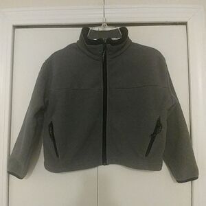 Black Diamond‎ Fleece Gray Jacket with Black Trim